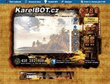 Tablet Screenshot of karelbot.cz